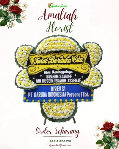 Papan Bunga Duka di Ciduwet