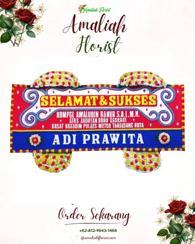 Karangan Bunga Ucapan Selamat di Ciduwet